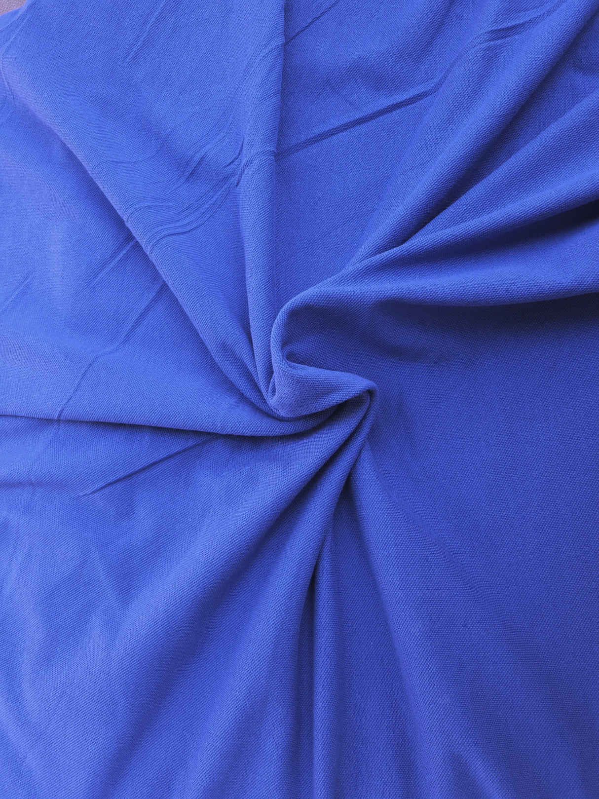 Cotton Pique Royal Blue