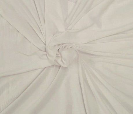 Modal Spandex Jersey Off White