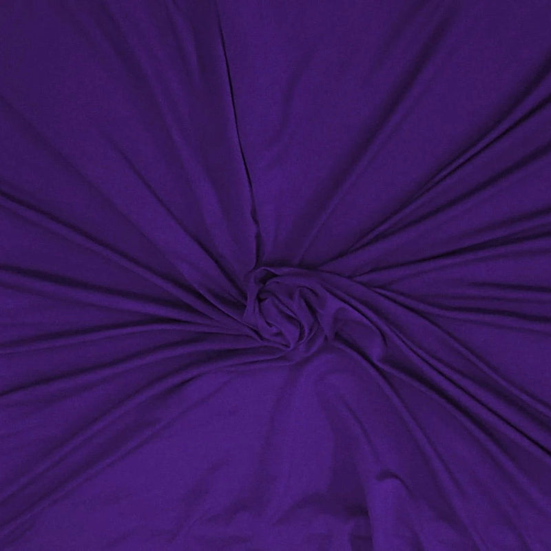 Modal Rayon Viscose Spandex Jersey Blue Violet