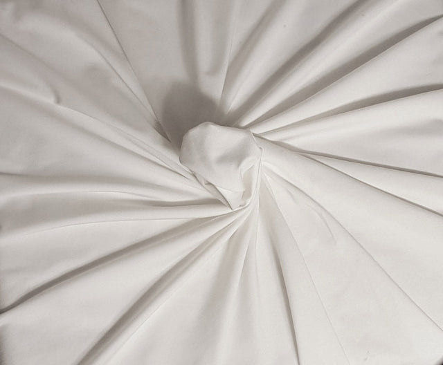Poly Spandex Jersey White Activewear