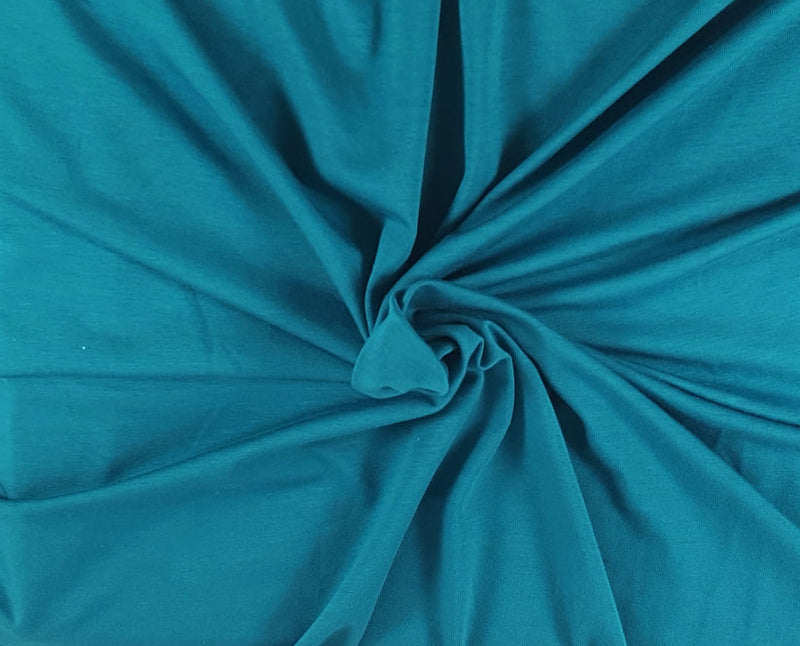1 Yard White Organic Siro Bamboo Spandex Jersey Knit Fabric Soft Stretch 60 Inch Width