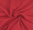 Micro Faux Suede Red