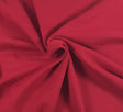 Cotton Blend Fleece Red 250GSM
