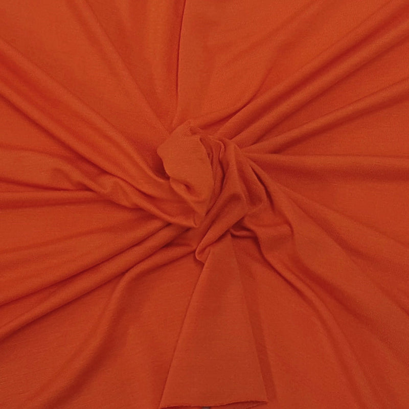 1 Yard Orange Peel Modal Spandex Jersey Fabric Soft Stretch Knit Material by the Yard