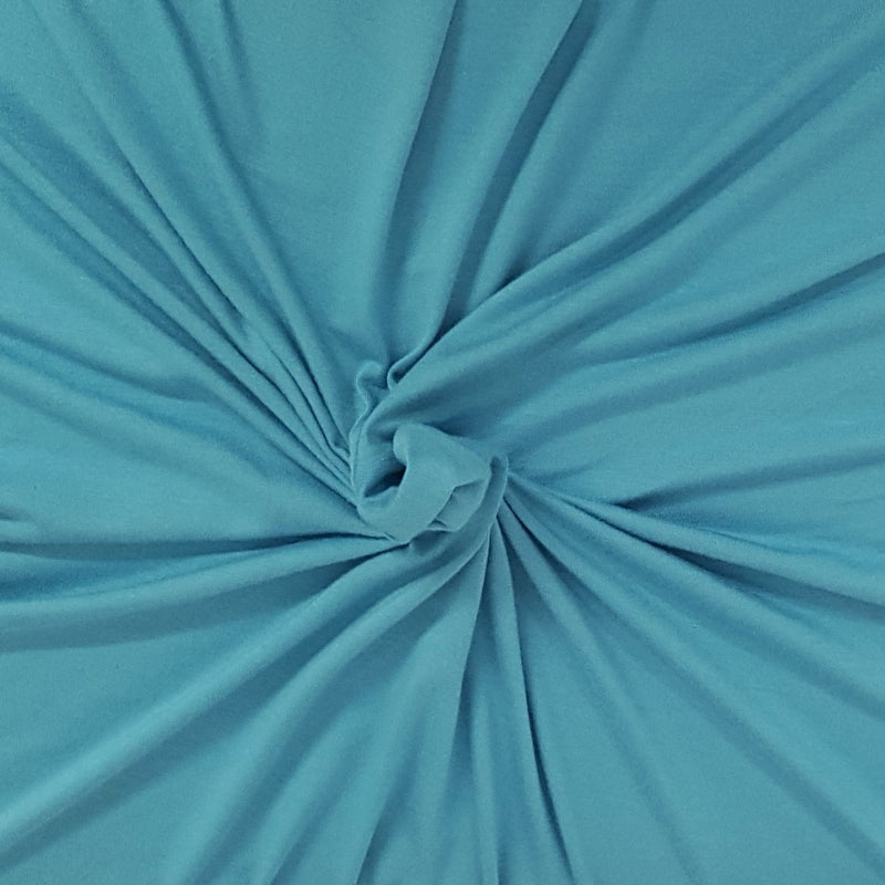 Modal Spandex Jersey Cerulean Blue