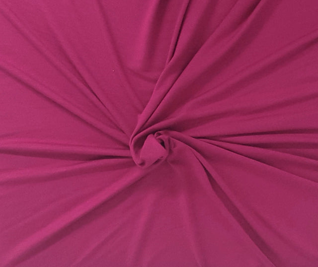 Micro Modal Spandex Jersey Fest Fuchsia