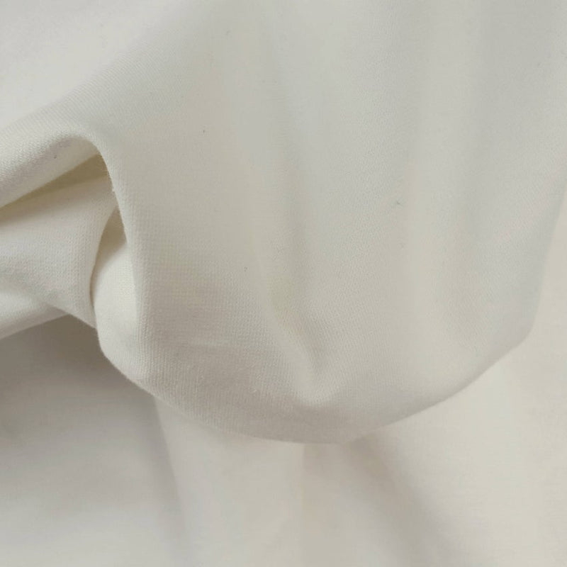 Ponte De Roma Knit Off White Modal Spandex