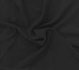 Cupro Tencel Woven Black Fabric