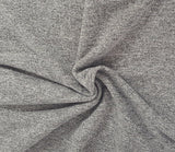 French Terry Knit Heather Gray