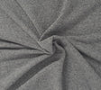 Cotton French Terry Knit Light Charcoal
