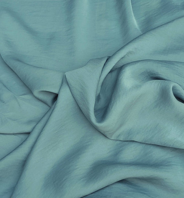 Tissue Satin Smoke Blue
