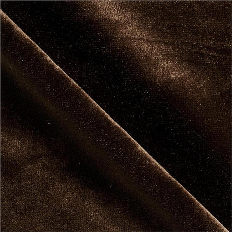 Stretch Velvet Brown