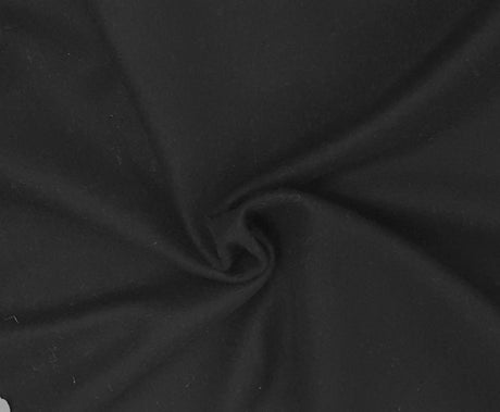 Woven Wool Black Heavyweight