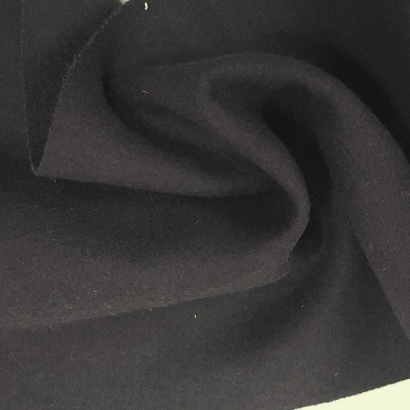 Wool Coating Fabric Fudge Brown