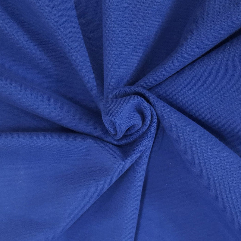 Cotton Lycra 1x1 Rib Cobalt