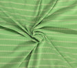 Rib Nylon Spandex Green Stripe