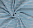 Blue Stripe Rib Nylon Spandex