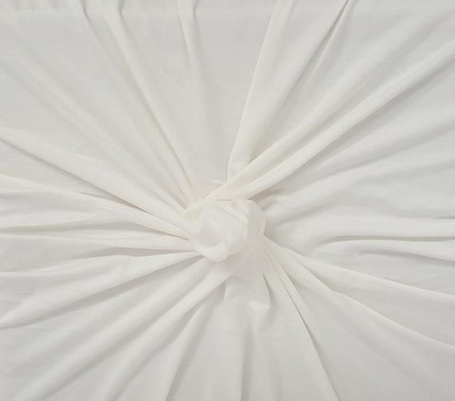 Bamboo Spandex Jersey Knit Ivory