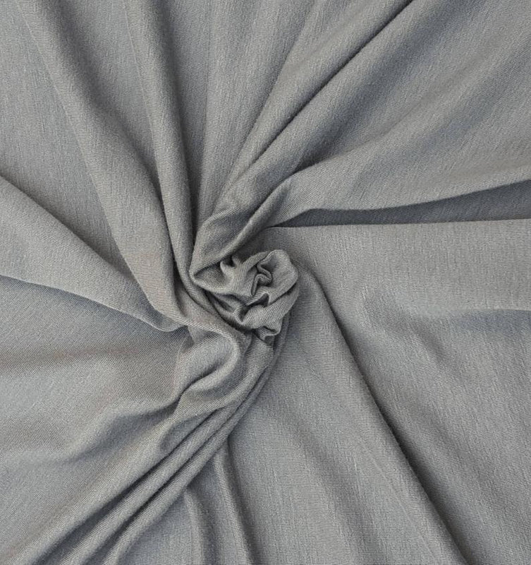 Bamboo Cotton Spandex Jersey Smoke