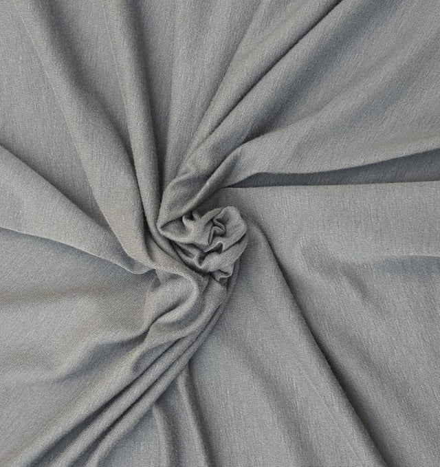 Bamboo Cotton Spandex Jersey Smoke
