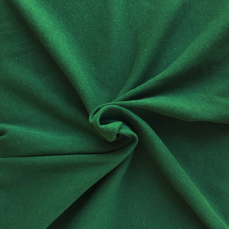 Sweatshirt Rib Knit Kelly Green