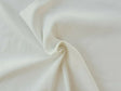 Rib Knit Off White Recycled Cotton Poly