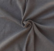 Recycled Cotton Poly 1x1 Rib Knit Gray