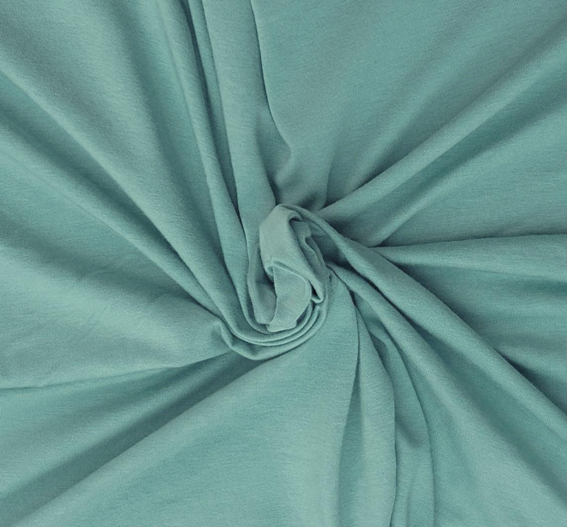 Micro Modal Spandex Jersey Aqua Marine