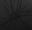 Cotton Brushed French Terry Knit Black