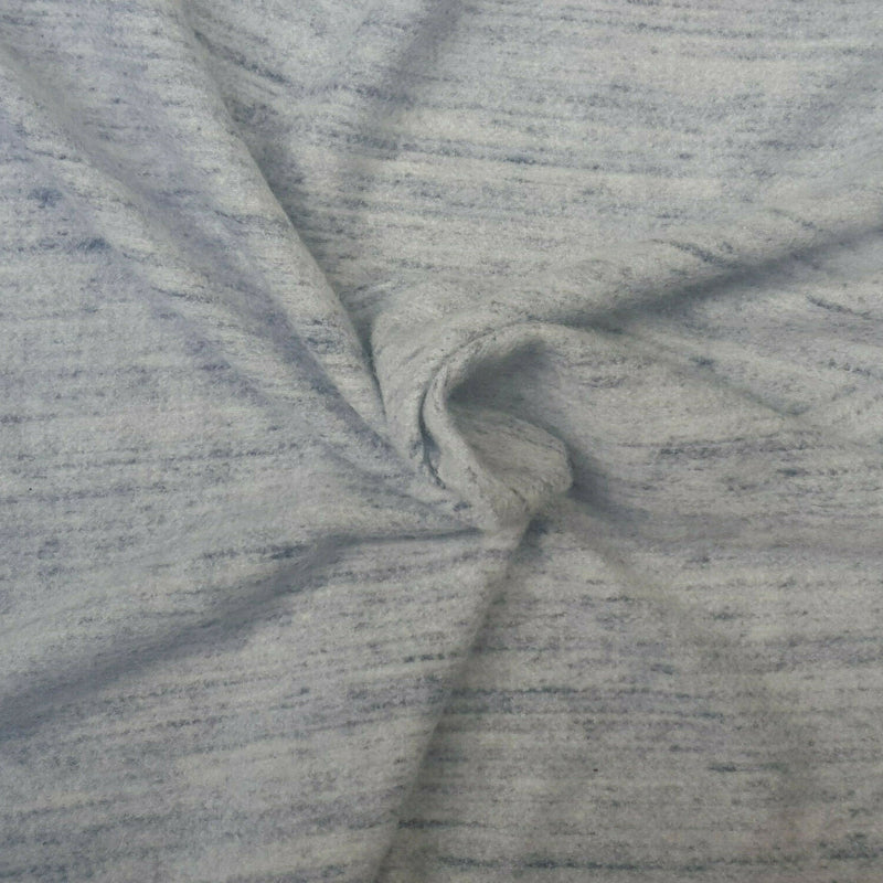 Cotton Fleece Denim Streaks Knit