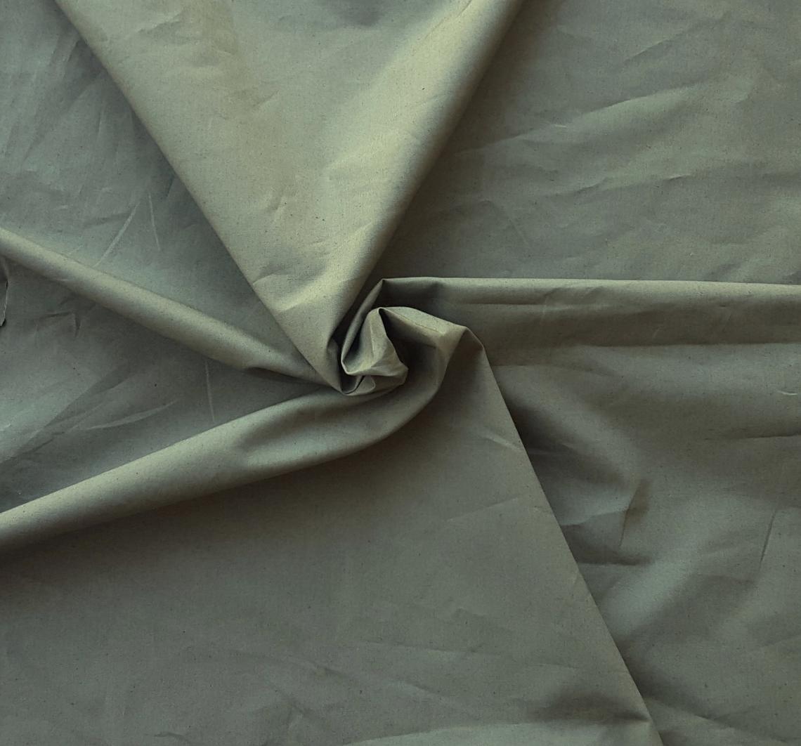 Cotton Poplin Antique Pewter
