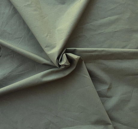 Cotton Poplin Antique Pewter