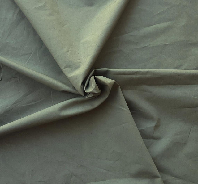 Cotton Poplin Antique Pewter