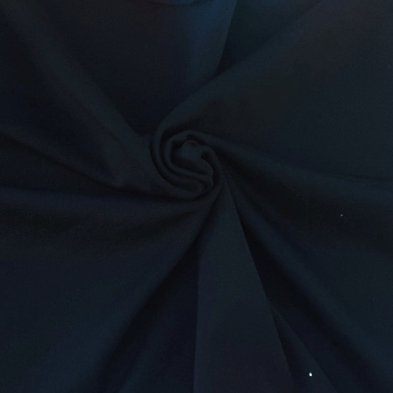Sweatshirt Fleece Navy Stretch Poly Spandex