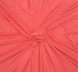 Bamboo Spandex Jersey Coral
