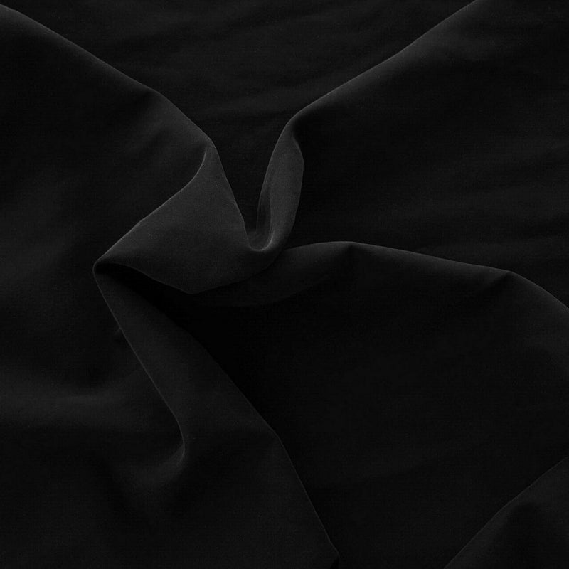 Brushed Modal Blend Woven Off Black