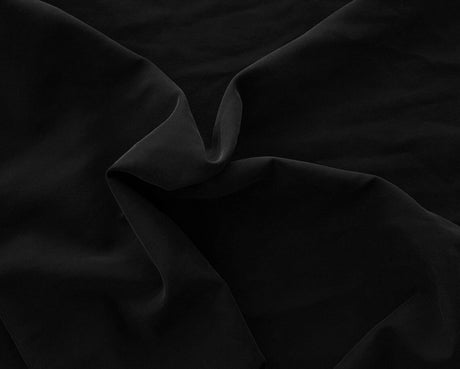 Brushed Modal Blend Woven Off Black