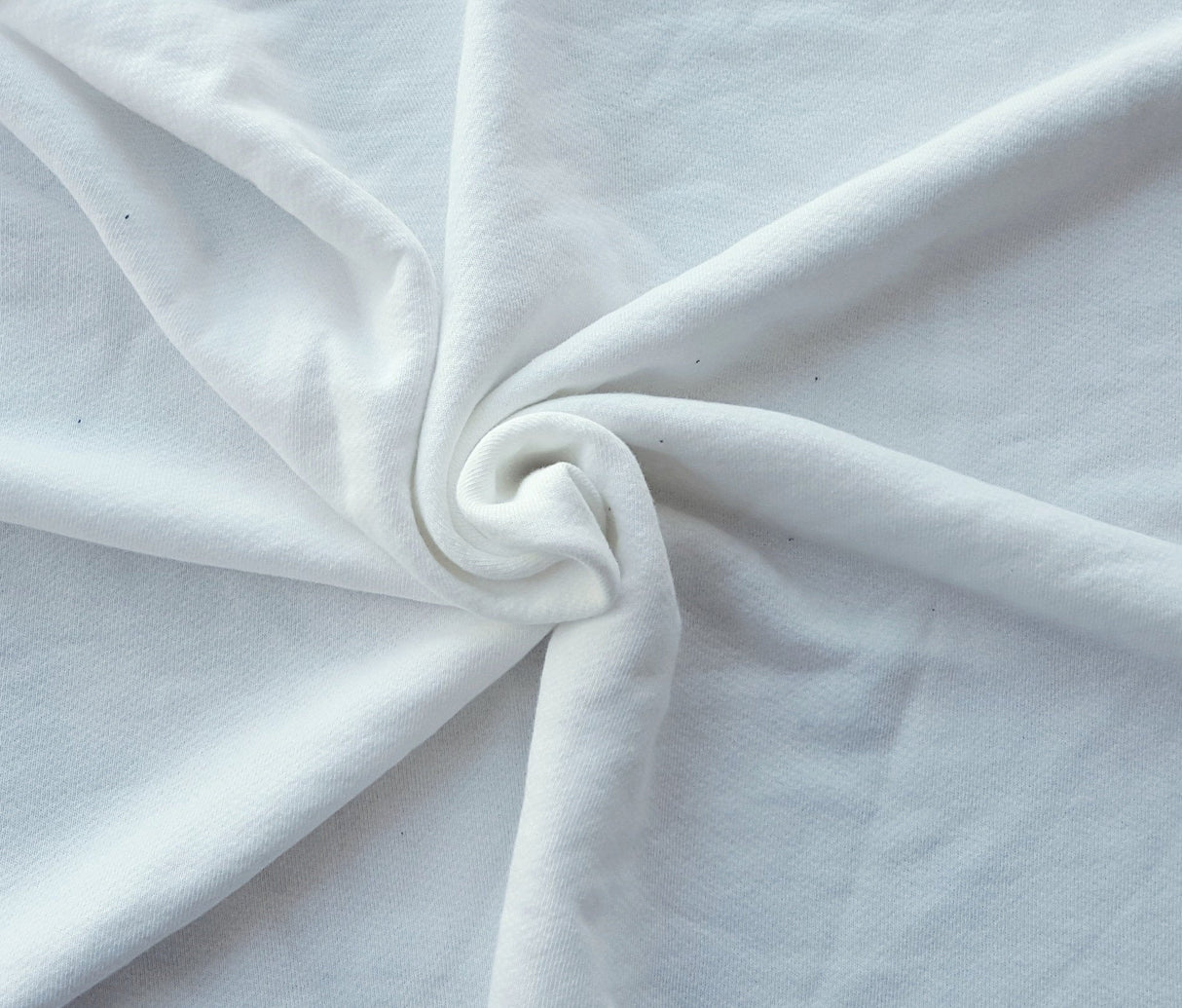Cotton French Terry Knit Off White