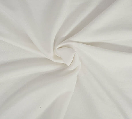 Cotton French Terry Knit Off White