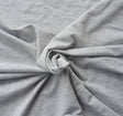 French Terry Heather Gray Modal Cotton Spandex