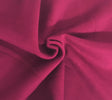 Cotton Blend Fleece Knit Wine