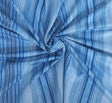 Poly Spandex Jersey Blue Stripes