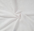 Cotton French Terry Knit White