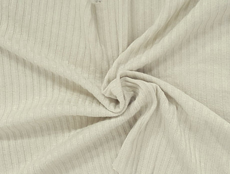 Rib Sweater Knit Stone Rayon