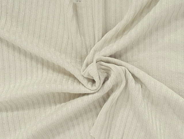Rib Sweater Knit Stone Rayon
