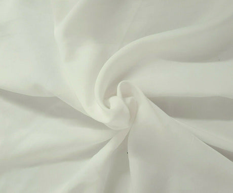 Cupro Tencel Woven Fabric PFD Off White