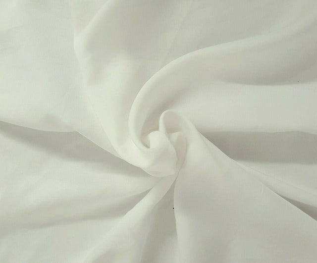 Cupro Tencel Woven Fabric PFD Off White