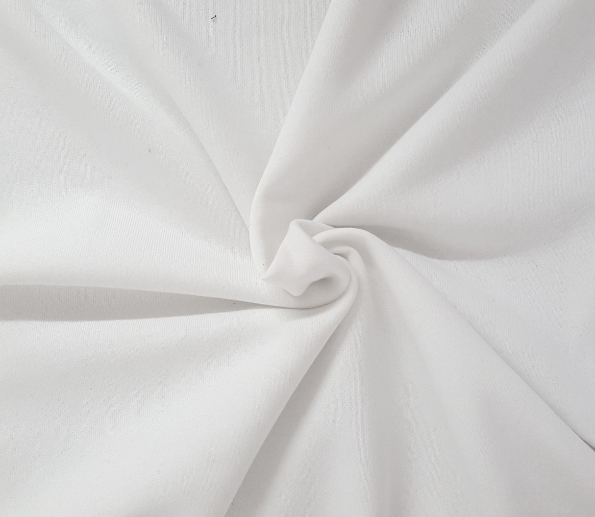 Organic Cotton Blend Fleece White