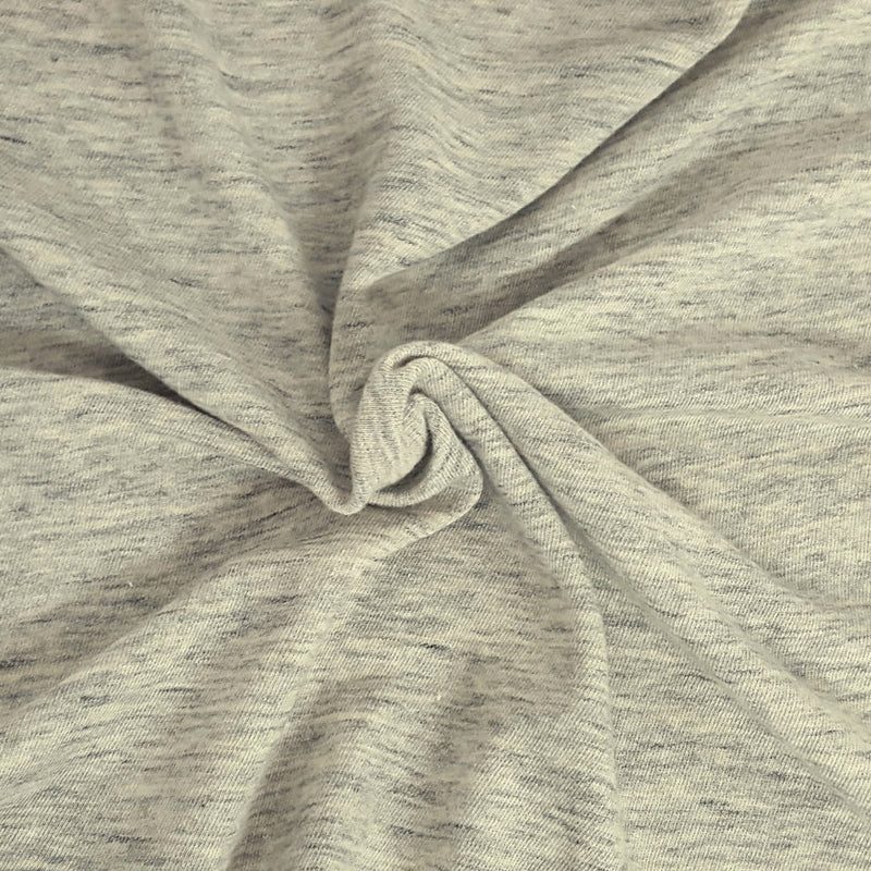 1 Yard Pre Washed Combed Cotton French Terry Knit Fabric Soft Breathable