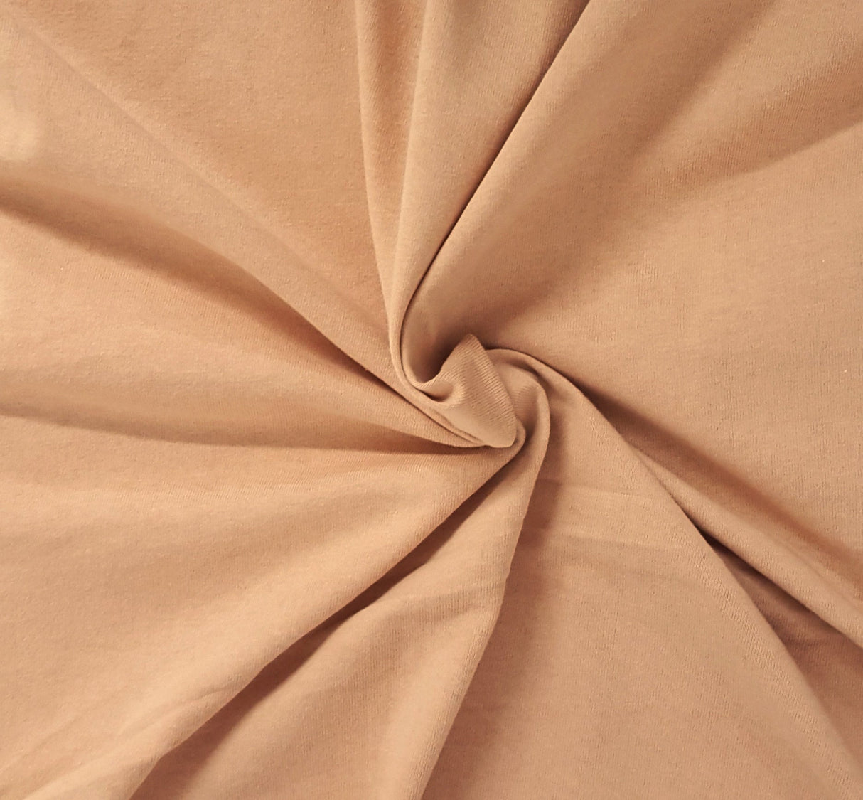 Cotton Jersey Knit Dusty Peach